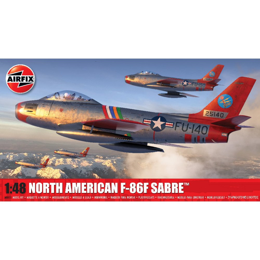 Airfix Model Kit 1:48 North American F-86F Sabre