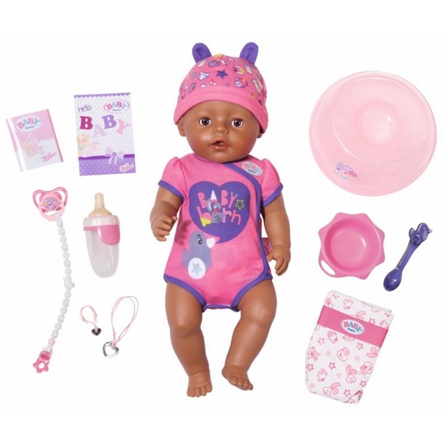 Baby Born Interactive Doll Ethnic Soft Touch