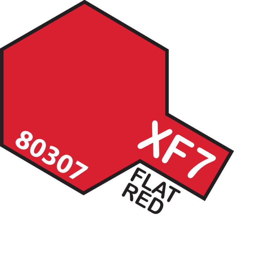 Tamiya Enamel Paint XF7 Flat Red