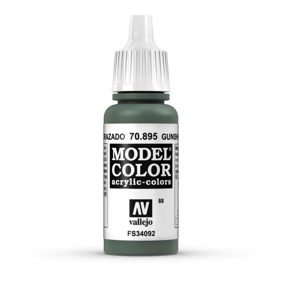 Vallejo Acrylic Paint Model Colour Gunship Green 17ml