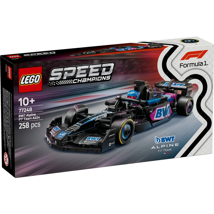 LEGO Speed Champions Formula 1 BWT Alpine F1 Team A524 Race Car