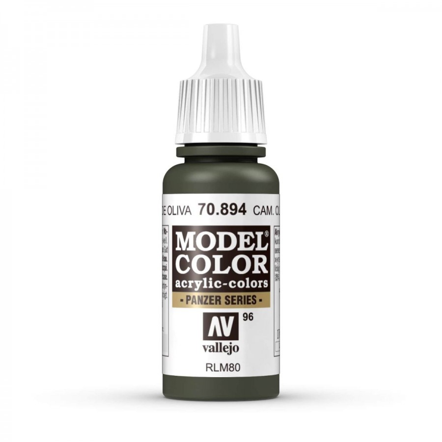 Vallejo Acrylic Paint Model Colour Cam Olive Green 17ml