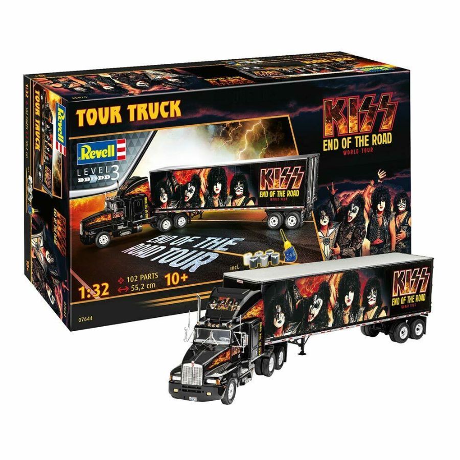 Revell Model Kit Gift Set 1:32 Kiss End of the Road World Tour Truck