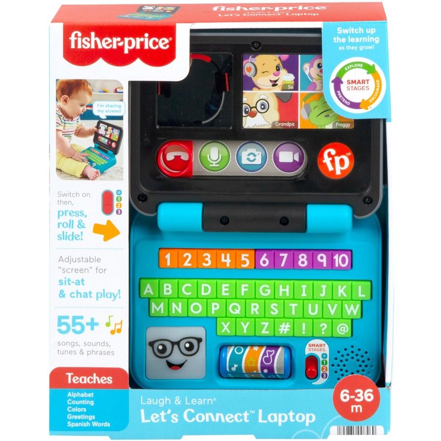 Fisher Price Laugh & Learn Lets Connect Laptop