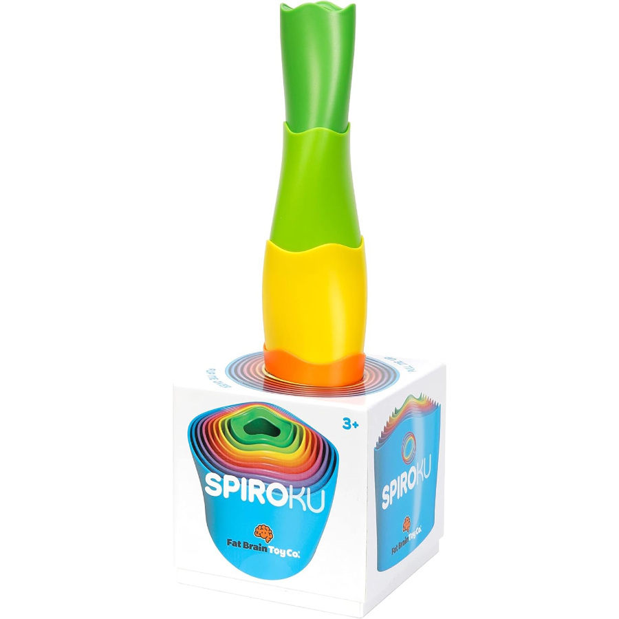 Fat Brain Toys SpiroKu Stacking Toy