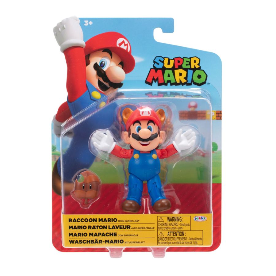 Super Mario Figure 4 Inch Assorted