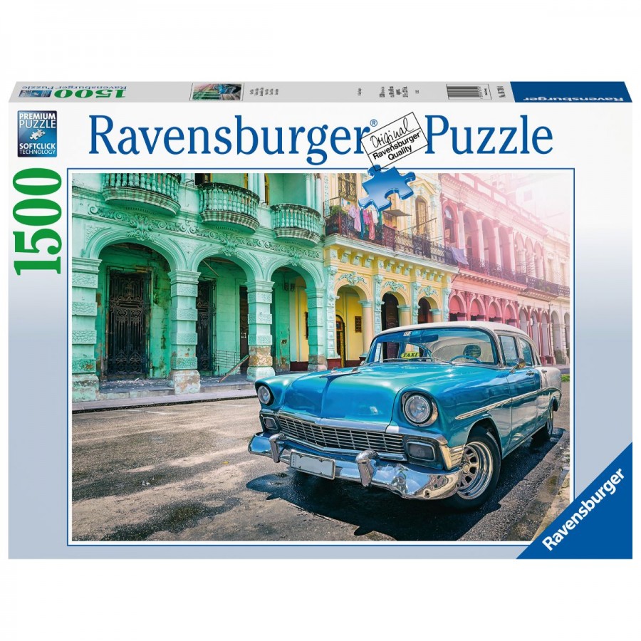 Ravensburger Puzzle 1500 Piece Cars Of Cuba