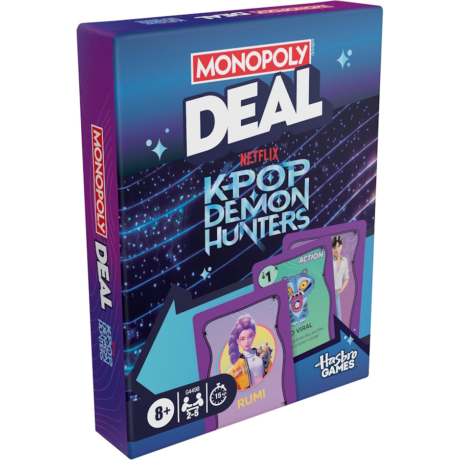 Monopoly Deal K-Pop Demon Hunters