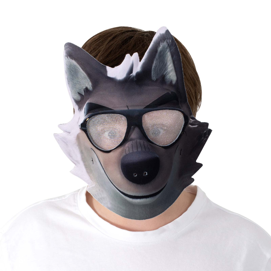 Bad Guys Kids Dress Up Mr Wolf Mask