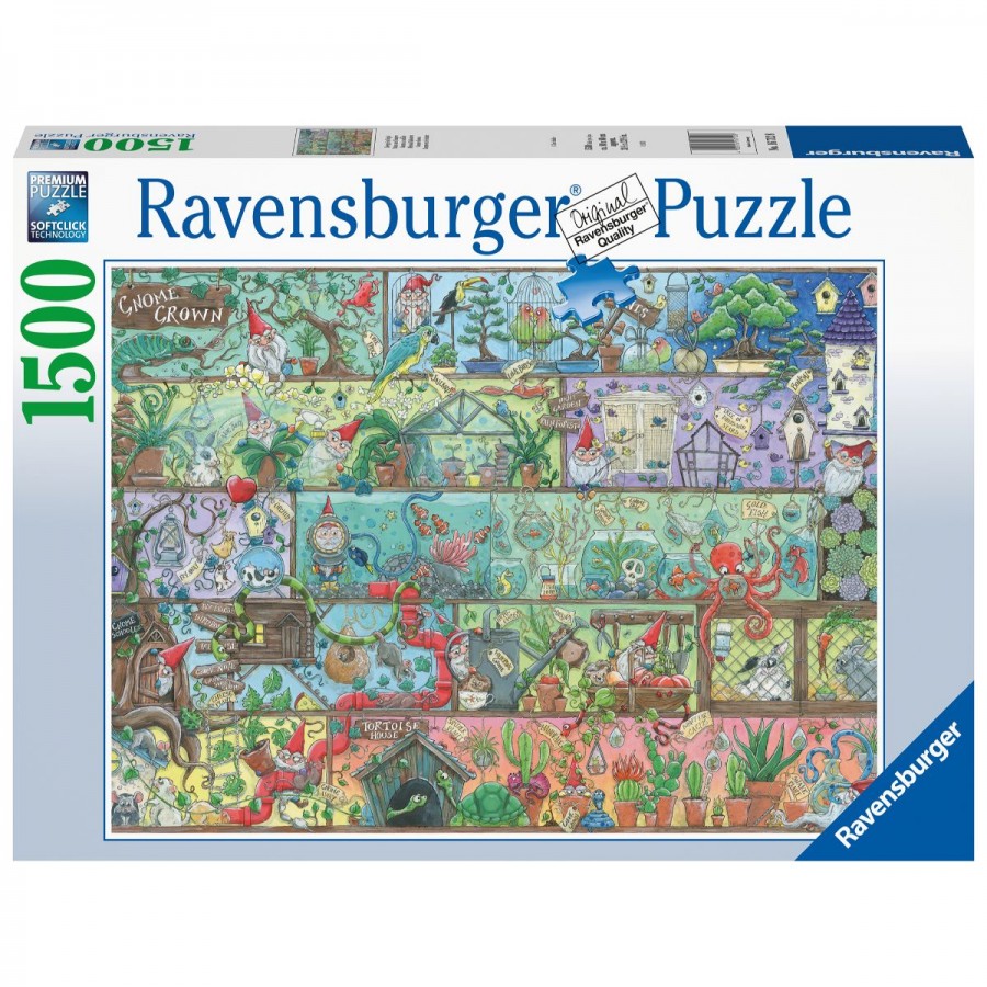 Ravensburger Puzzle 1500 Piece Gnome Grown