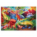 Crocodile Creek 100 Piece Holographic Puzzle Dinosaurs