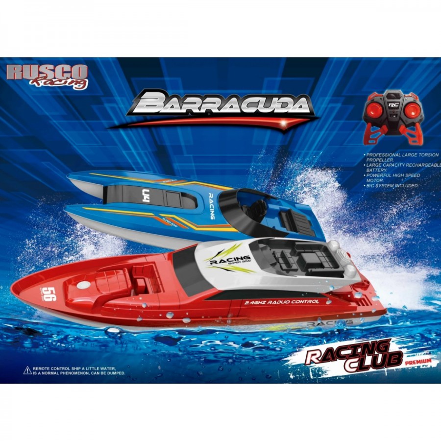 Rusco Racing Radio Control Barracuda Boat Assorted