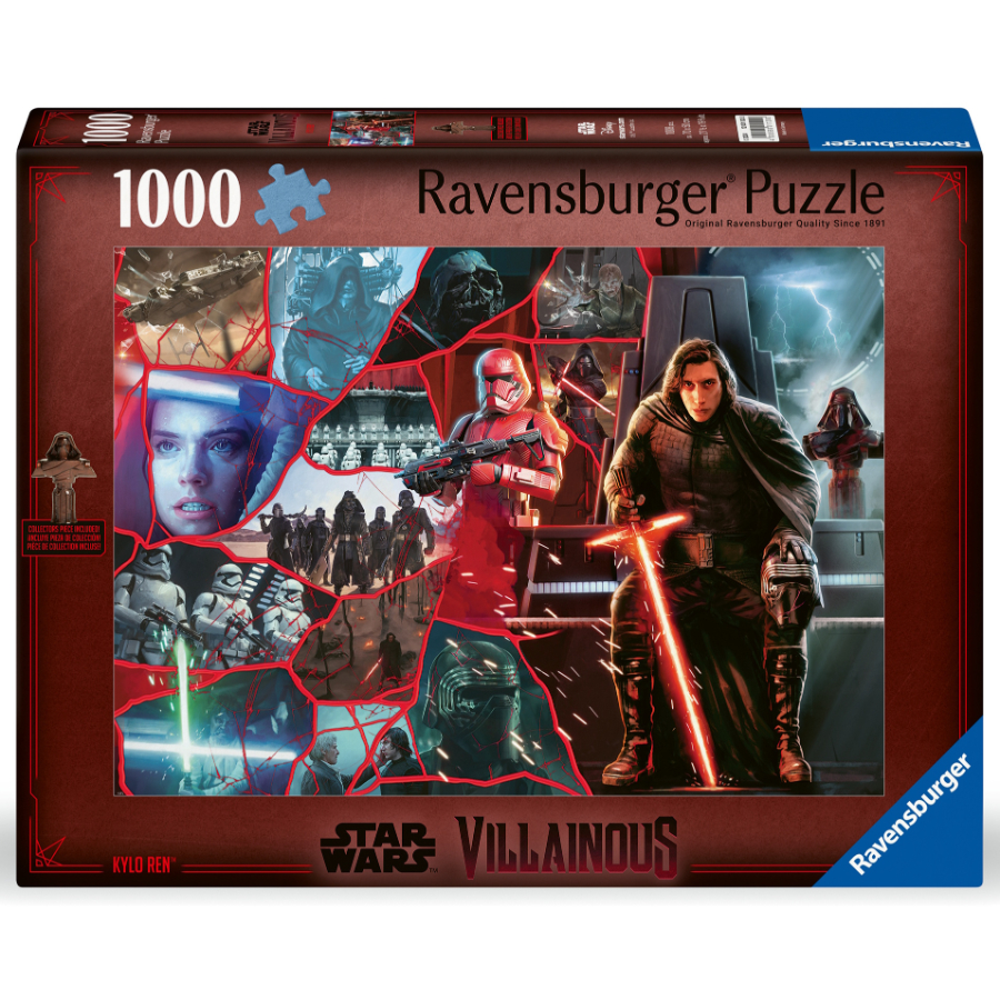 Ravensburger Puzzle Disney 1000 Piece Star Wars Kylo Ren