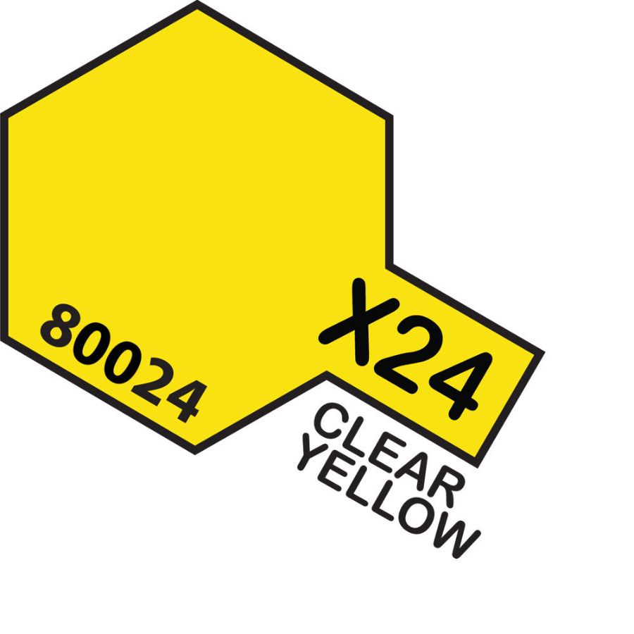 Tamiya Enamel Paint X24 Clear Yellow