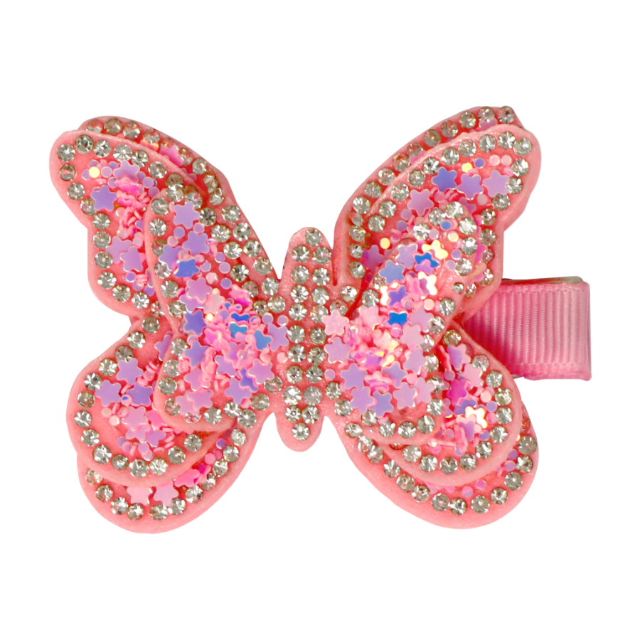 Sparkling Butterfly Hair Clip