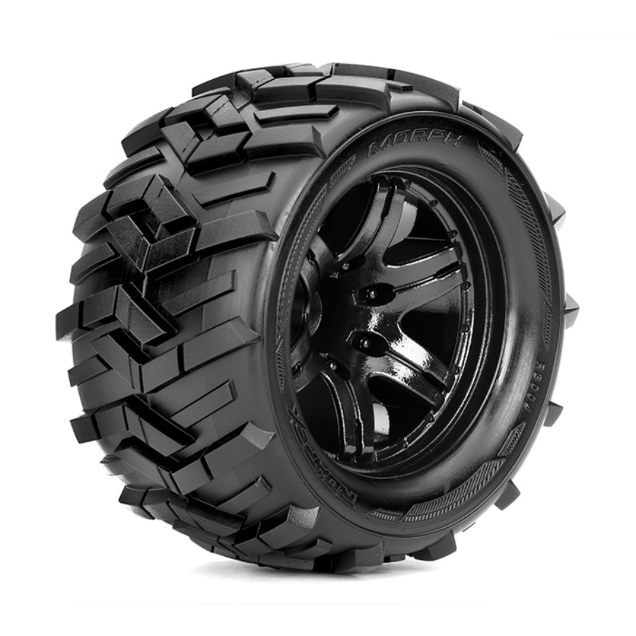 Roapex RC Wheels & Tyres 1:10 Monster Truck Morph