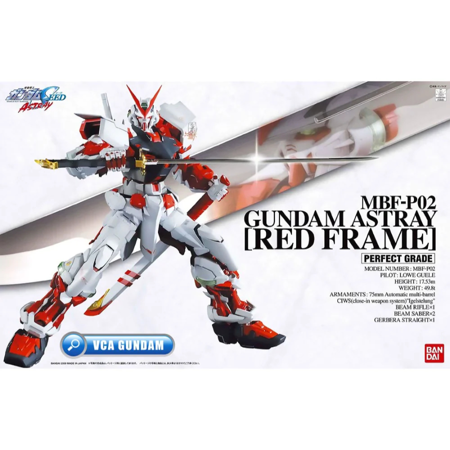 Gundam Model Kit 1:60 PG Gundam Astray Red Frame