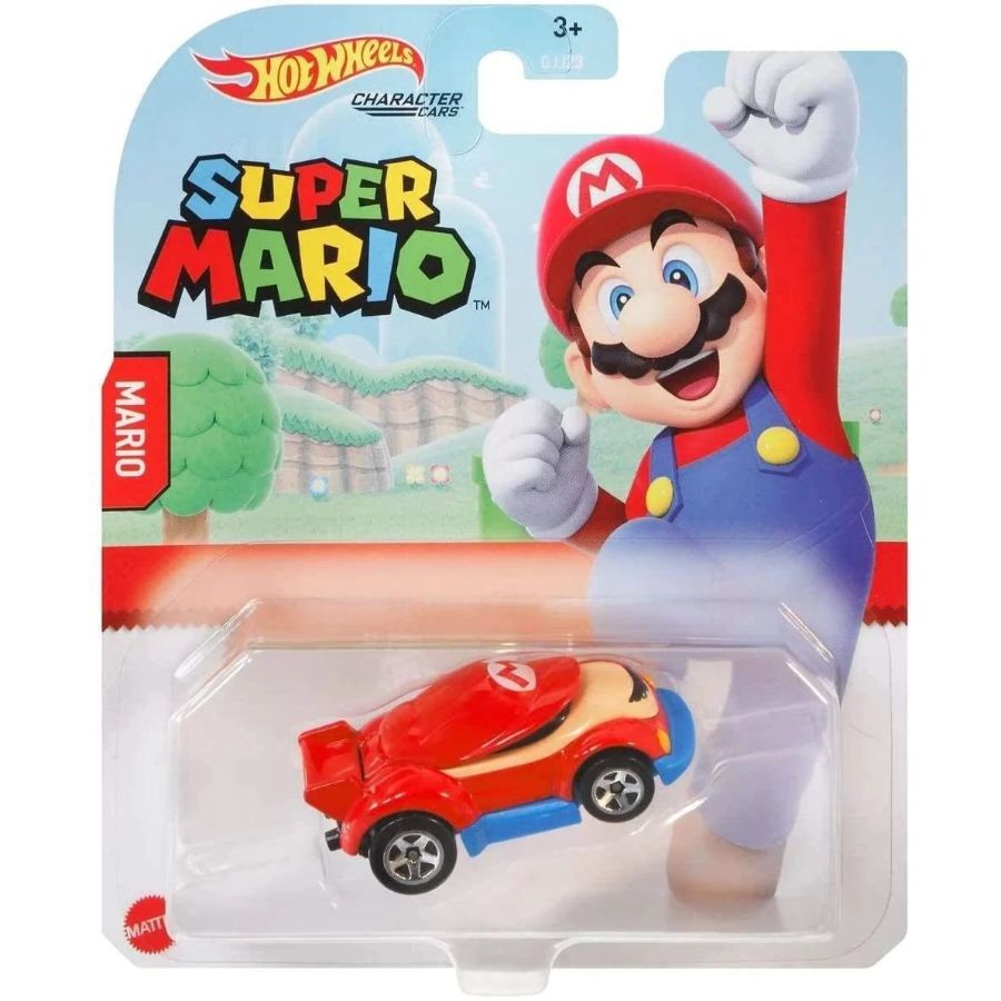 Hot Wheels Licensed Car Mario Assorted
