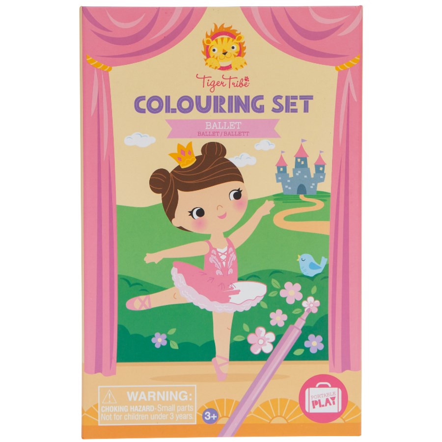 Tiger Tribe Colouring Set Ballet