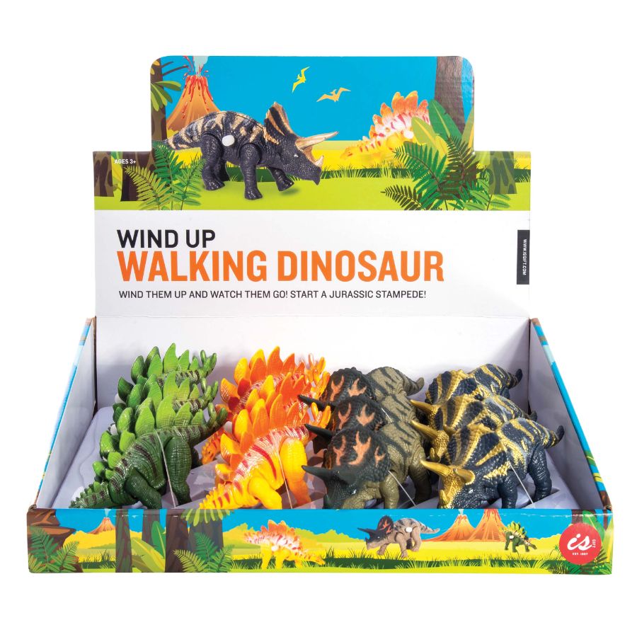 Wind Up Walking Dinosaur Assorted