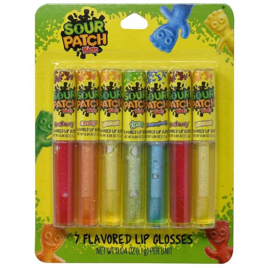 Sour Patch Lip Gloss 7 Pack