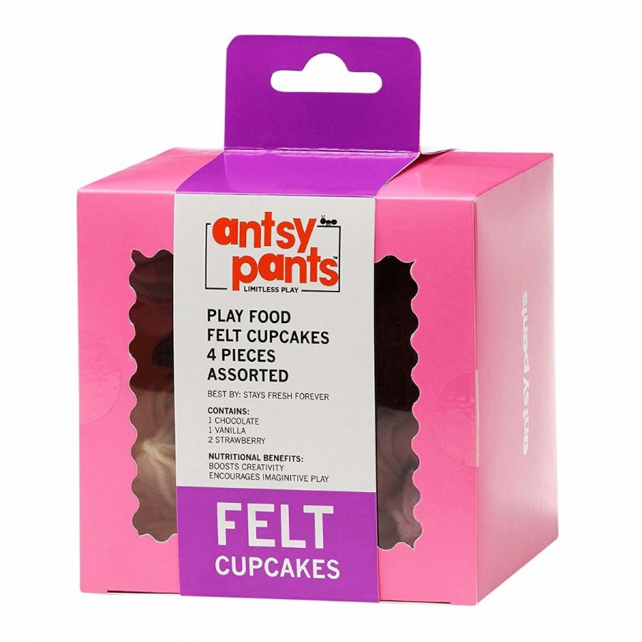 Antsy Pants Fabric Play Food Cupcakes