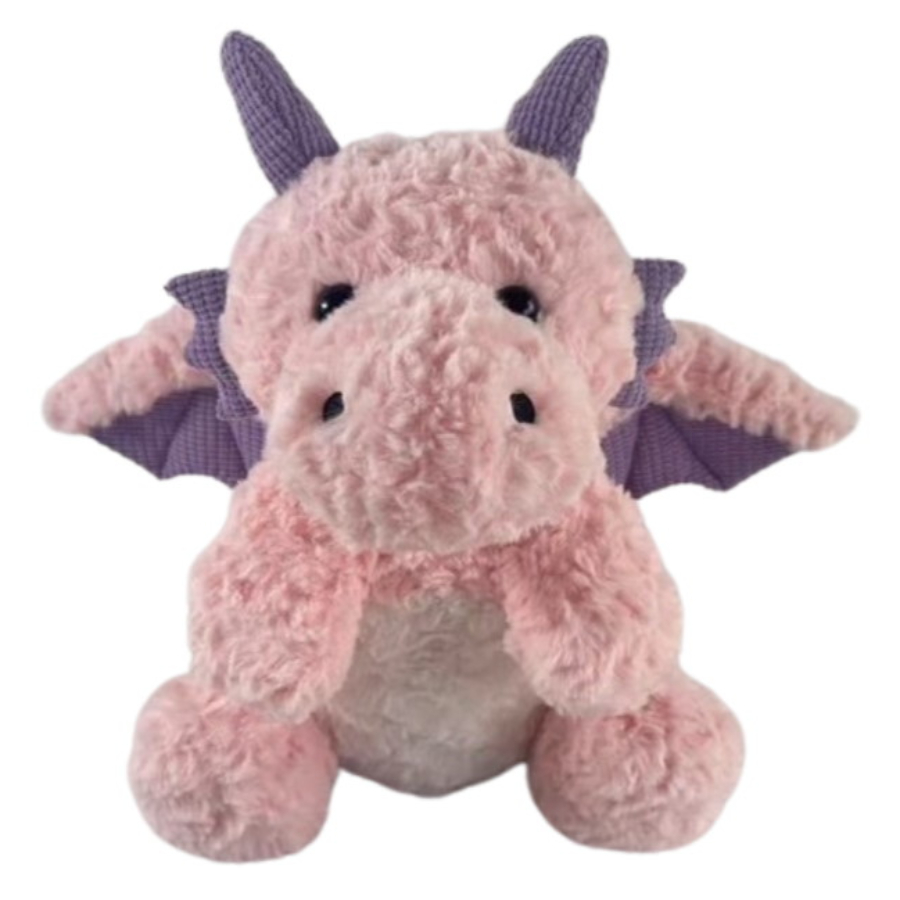 Plush Odin Dragon 30cm Pink & Purple