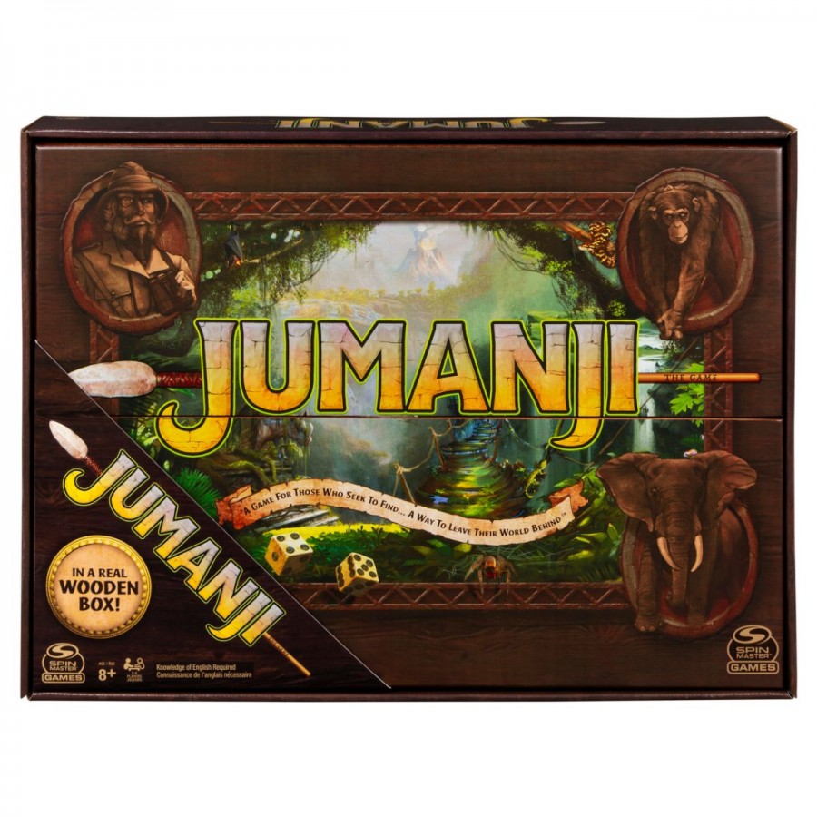 Jumanji Wooden Game