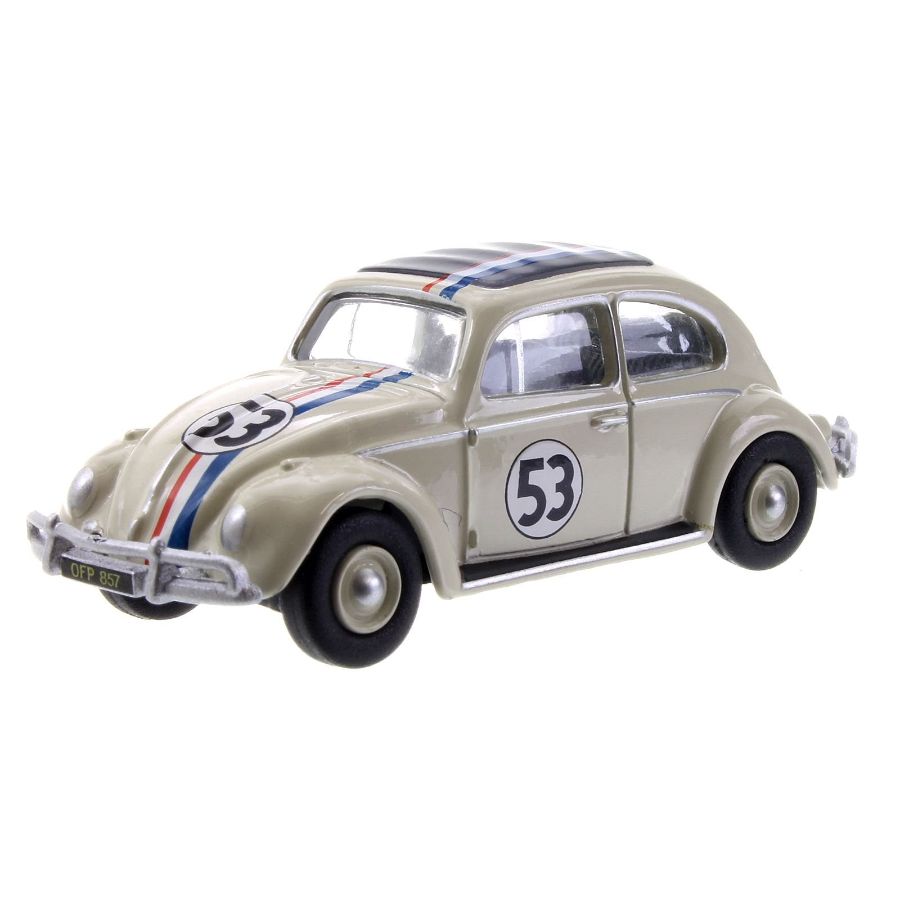 Oxford Diecast 1:76 Pearl White 53 VW Beetle
