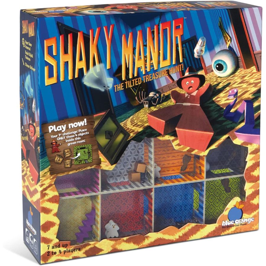 Blue Orange Shaky Manor Game