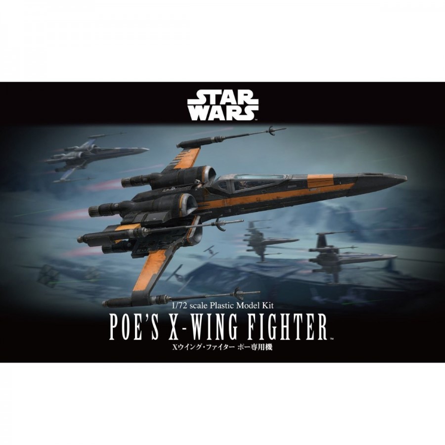 Star Wars Model Kit 1:72 Poes X-Wing Fighter