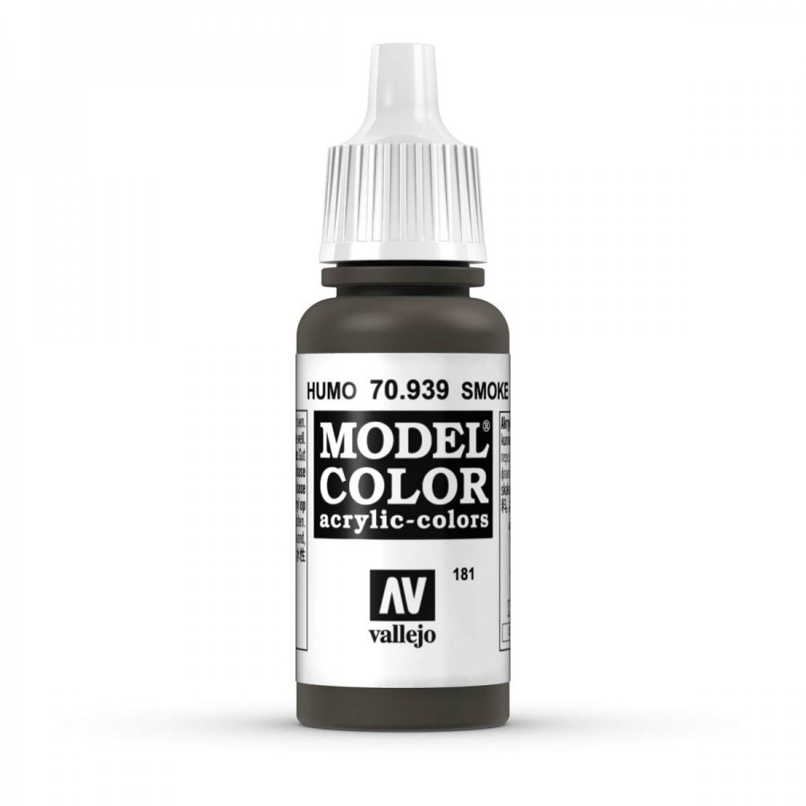 Vallejo Acrylic Paint Model Colour Transparent Smoke 17ml