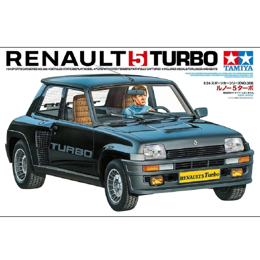 Tamiya Model Kit 1:24 Renault 5 Turbo