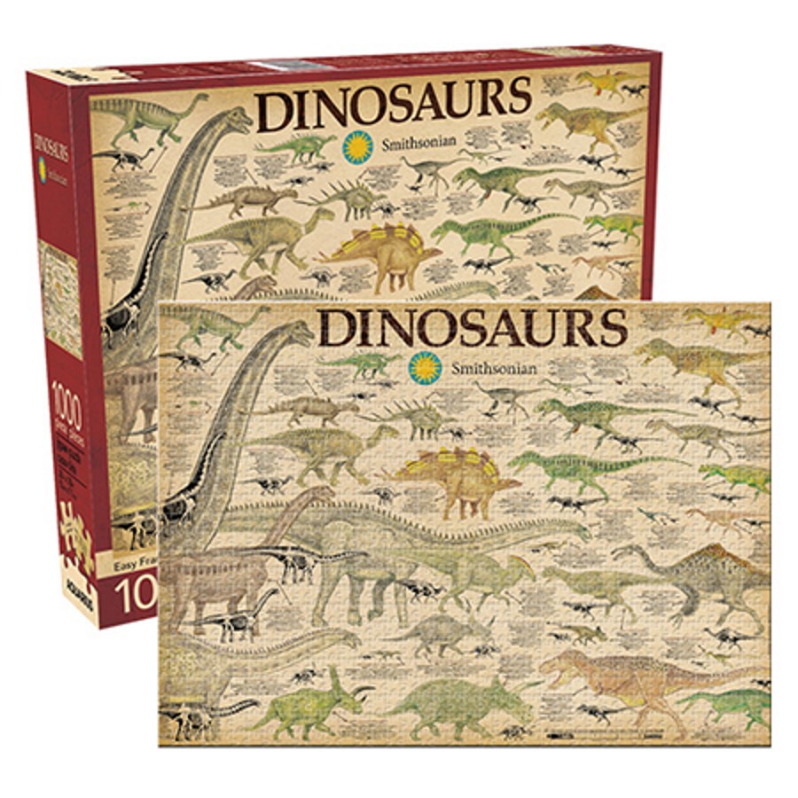 Smithsonian Dinosaurs 1000 Piece Puzzle