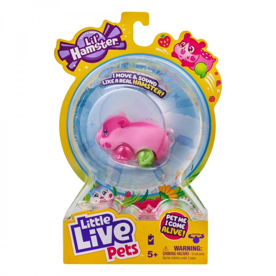 Little Live Pets Lil Hamster Series 1 Single Pack Assorted