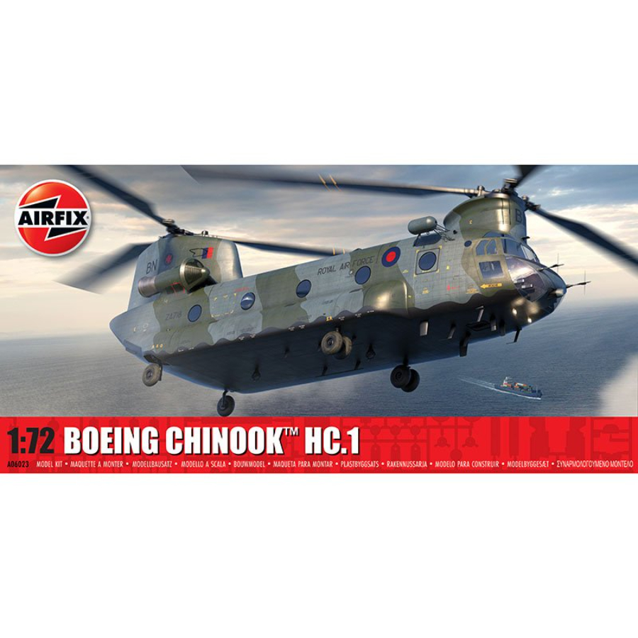 Airfix Model Kit 1:72 Boeing Chinook HC 1