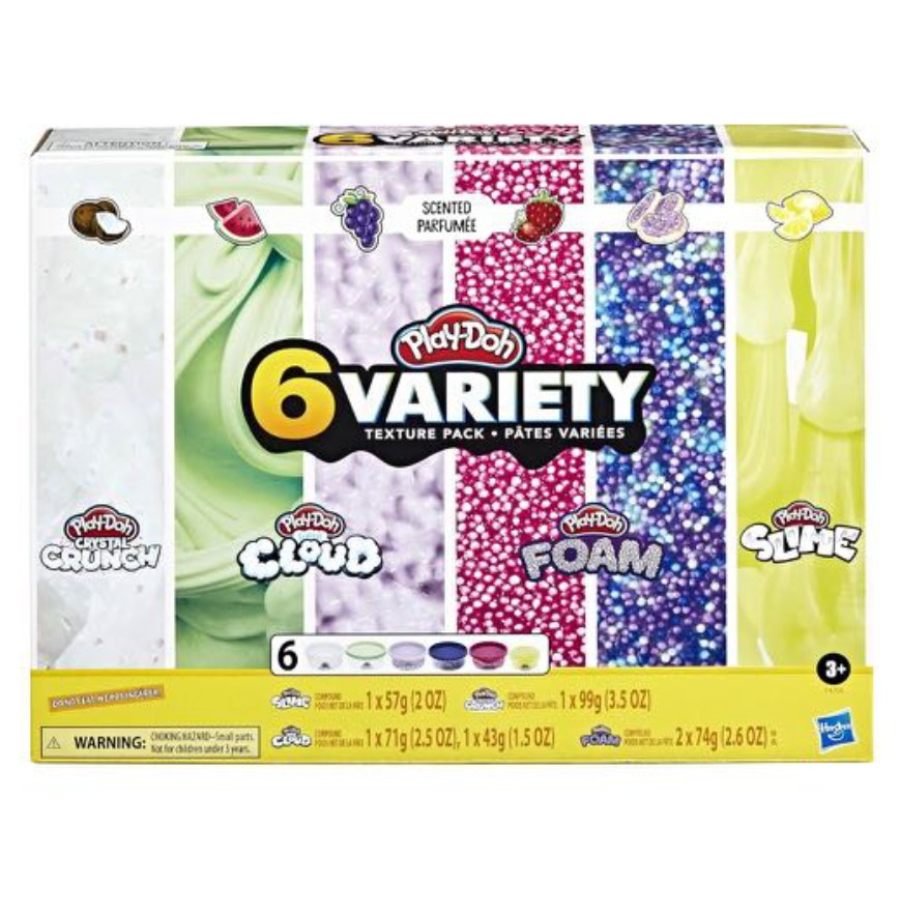 Playdoh 6 Variety Scented Texture Pack