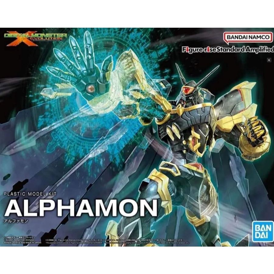 Digimon Model Kit Figure-rise Standard Amplified Alphamon