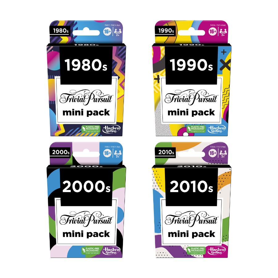 Trivial Pursuit Mini Card Game Pack Assorted