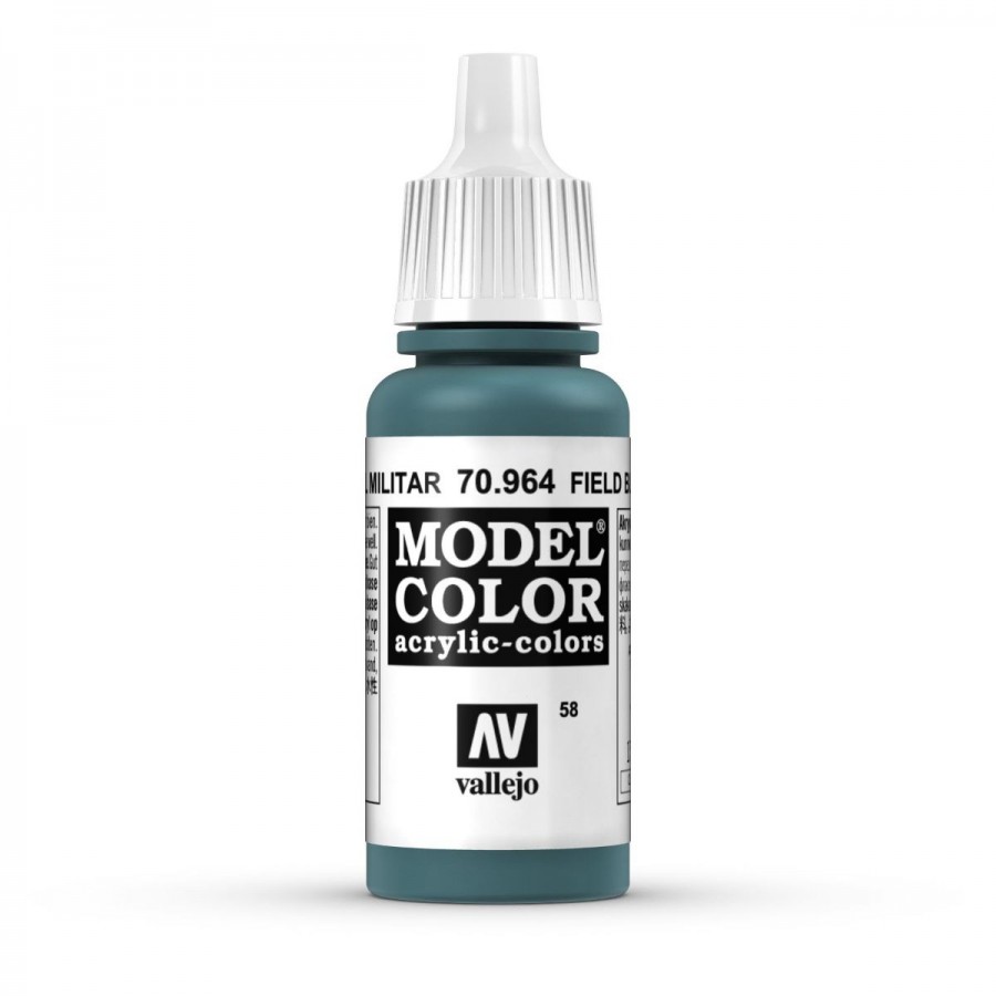 Vallejo Acrylic Paint Model Colour Field Blue 17ml