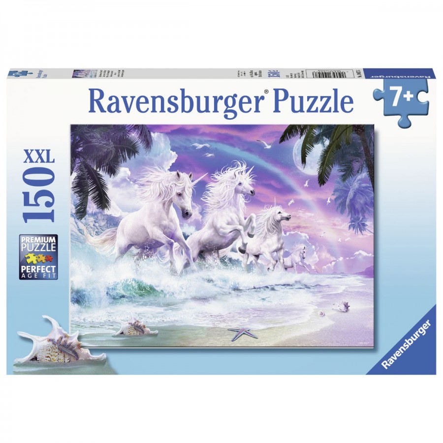 Ravensburger Puzzle 150 Piece Unicorns On The Beach