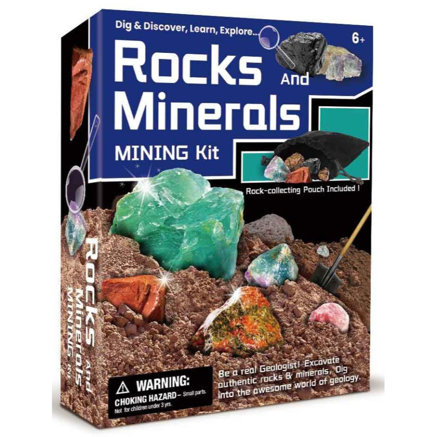 Dig & Discover Rocks & Minerals Mining Kit