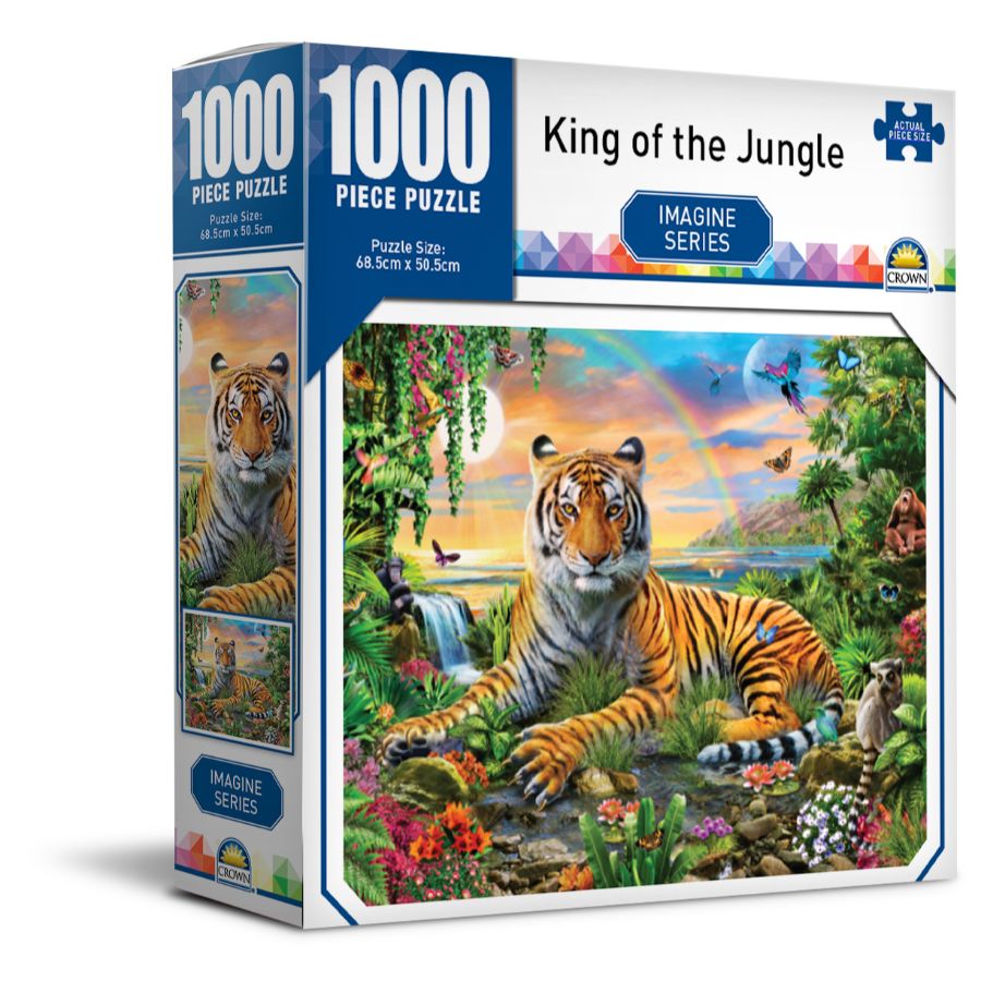 Crown Puzzle 1000 Piece Imagine Series Assorted