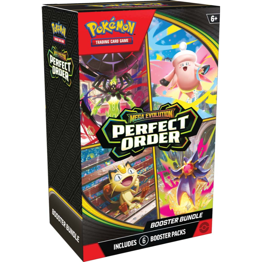 Pokemon TCG Mega Evolutions Perfect Order Booster Bundle