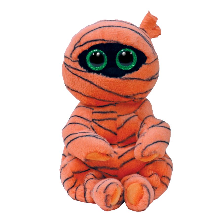 Beanie Boos Regular Plush Halloween Hocus Pocus Mummy Orange