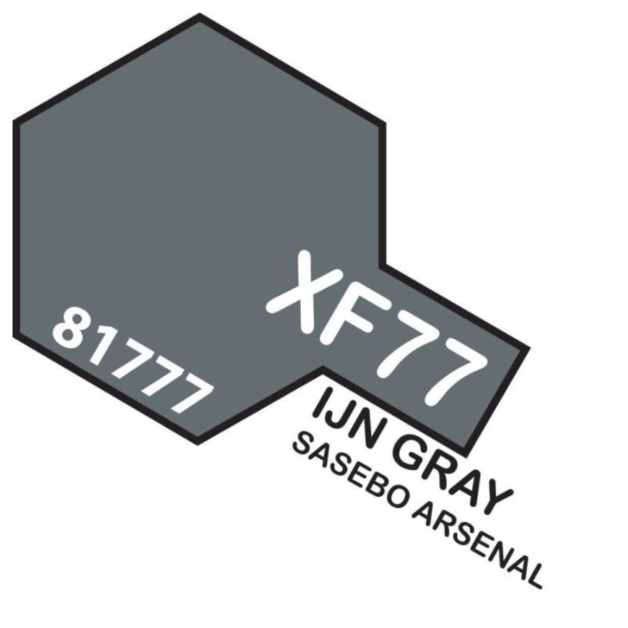 Tamiya Mini Acrylic Paint XF77 IJN Grey Sasebo