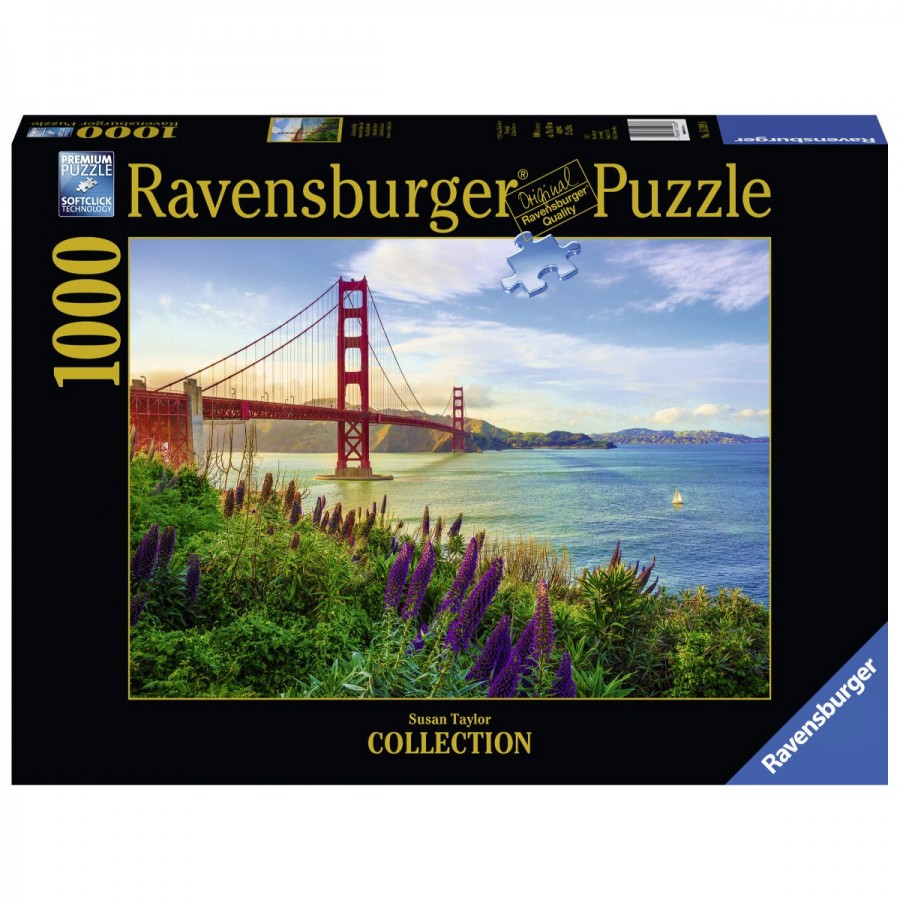 Ravensburger Puzzle 1000 Piece Golden Gate Sunrise
