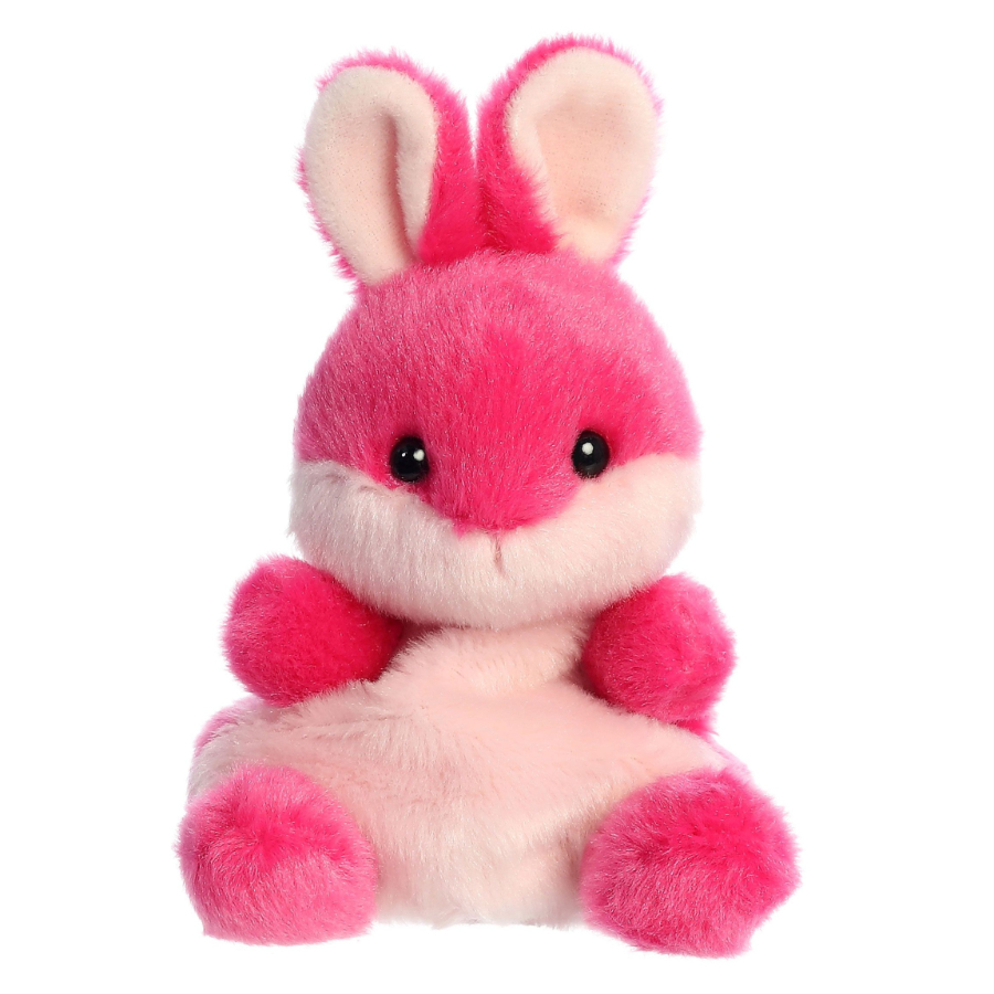 Palm Pals Plush 13cm Pink Bunny