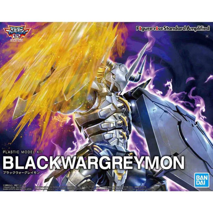 Digimon Model Kit Figure-rise Standard Amplified Blackwargreymon