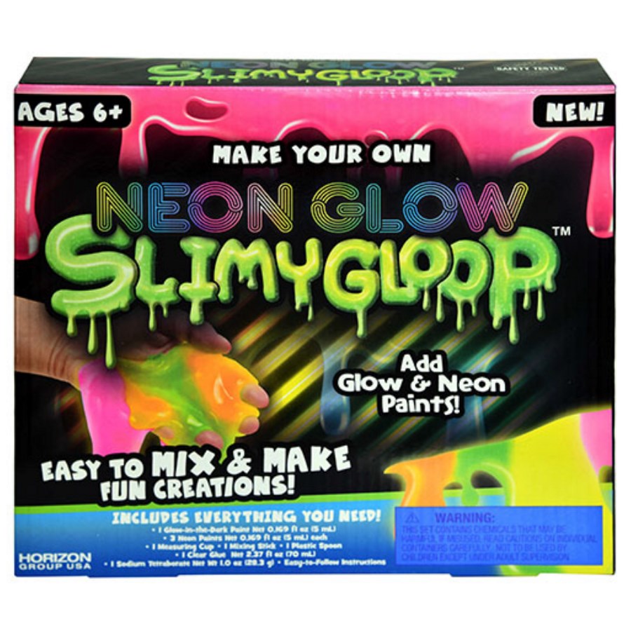 Make Your Own Neon Glow Slimygloop Kit